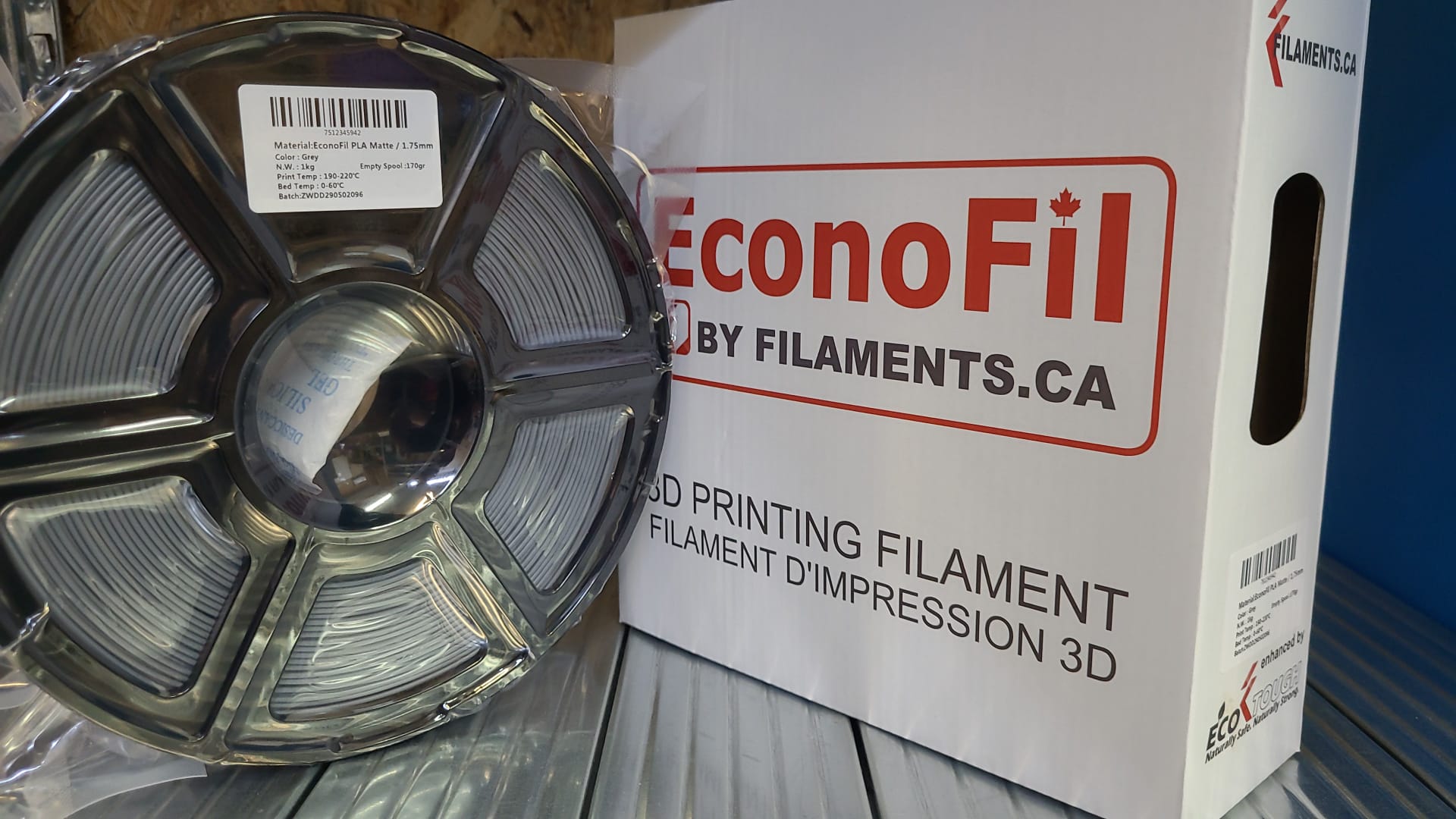 EconoFil™ PLA MATTE – Filaments IL